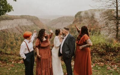 Vow Renewal at Letchworth State Park